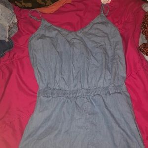 Forever 21 Denim Romper